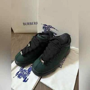 Burberry Nubuck Lace Up Trek Boots - Picture 1 of 7