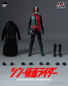 Threezero Shin Masked Rider 2 FigZero Action Figure Collectibles 1/6 31cm - Picture 1 of 17