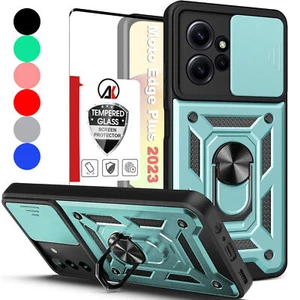 For Motorola Edge Plus 2023 Shockproof Ring Stand Case Cover +Screen Protector - Photo 1 sur 18