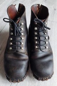 OSBO Bergstiefel, Tricouni, Leder, Gr. EU 29, US 10, 1959, gebraucht Schweizer Armee - Bild 1 von 23