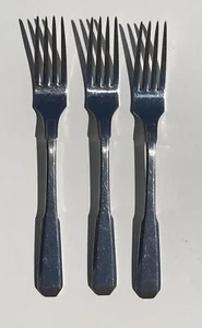 lot of 3Towle Stainless Steel WICKFORD Dinner Forks made in Germany - Picture 1 of 4