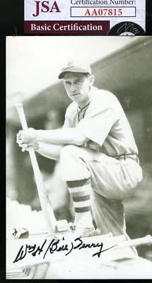 Bill Terry Jsa Coa Autograph Postcard Hand Signed Authentic - Image 1 of 2