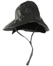 Mil-Tec Regenhut Sudwester Dark Green L schwarz