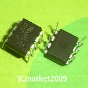 Chip optoacopladores de alta velocidad de doble canal HCPL-2530 DIP-8 HCPL2530 A 2530 50 PIEZAS - Imagen 1 de 1