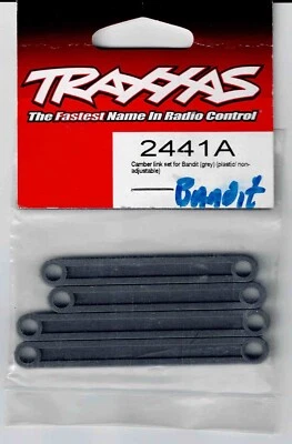 Traxxas 2441A масштаб 1/10 бандит XL-5/VXL багги серый прогиб ссылка комплект 4 шт. - Изображение 1 из 2