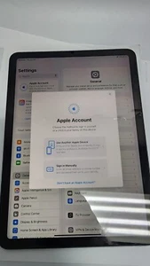 WiFi Only Apple iPad Air 5th Gen 64GB Space Gray MM9C3LL/A B B condition act now - Afbeelding 1 van 15