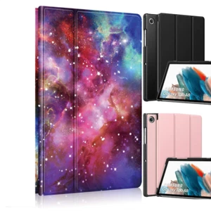 For Samsung Galaxy Tab A8 10.5 X200 X205 Smart Tablet Leather Case Stand Cover - Picture 1 of 24