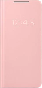 Samsung Galaxy S21+ Case, LED Wallet Cover - Pink (US Version) - Picture 1 of 3