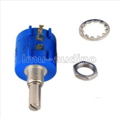 3590S-2-203L 20K Ohm BOURNS Rotary Wirewound Precision Pot 10 Turn Potentiometer - Bild 1 von 4