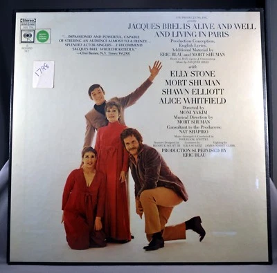 Jacques BREL is Alive and We Orig.1968 12" US VINYL Recordsx2 Factory Sealed BOX - Image 1 of 4
