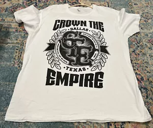 Crown the Empire T-Shirt Dallas Texas XXL Band weiß - Bild 1 von 2