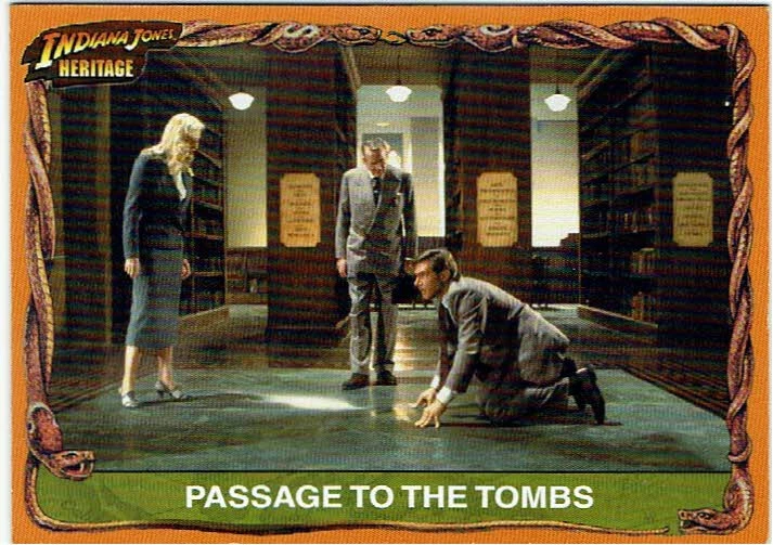 Indiana Jones Heritage Topps 2008 White Back Parallel Chase Card #61 - #173/500 - Image 1 of 1