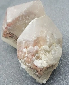 Doubly Terminated red Hematite-included Quartz, South Africa - Picture 1 of 3
