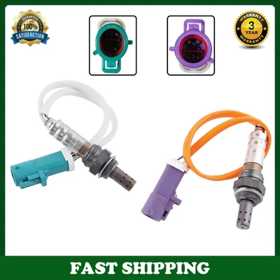 Set of 2 Oxygen Sensors For Ford Fiesta 2016-2019 1.6L L4 (only for 4 pin) USA - Image 1 of 4