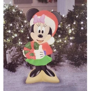 Disney Magic Holiday Minnie Mouse Deluxe Blasform Weihnachtsdeko 40 ZOLL - Bild 1 von 2