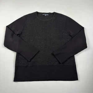 John Varvatos Artisan Wool Cashmere Blend Luxury Sweater Mens Medium Brown - Picture 1 of 8