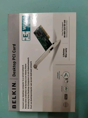 Nostalgie Netzwerk Adapter RJ45 Ethernet 10MBit/s 100MBit/s - Bild 1 von 2