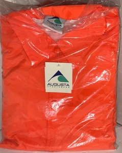 Coach's Jacket - Nylon/Lined - Button Up - Orange for safety use - Medium - New - Picture 1 of 2