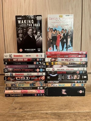 Job Lot of x 24 TV Series Box Sets, BBC, ITV, Channel 4, US TV Series - Image 1 of 3