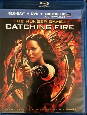 The Hunger Games: Catching Fire  Blu-ray 2013 2 Disc set - Image 1 of 2