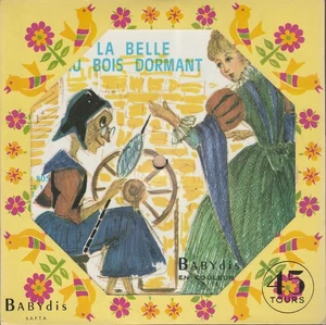 SUZANNE FLON La Belle Au Bois Dormant French Ltd 7" 45 Pic Disc Children - Imagen 1 de 4