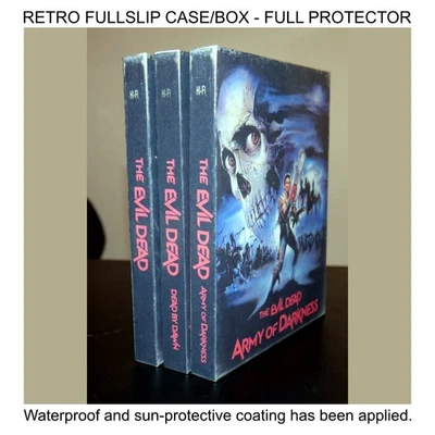 Evil Dead Trilogy  Retro Fullslip For  Steelbook  (No Movie, Onyl Box) - Image 1 of 4