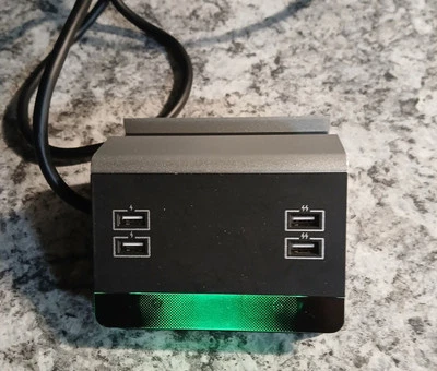 Monster USB FAST CHARGER Power Home Charging Station with 4 USB Ports 6ft Cord - Image 1 of 4