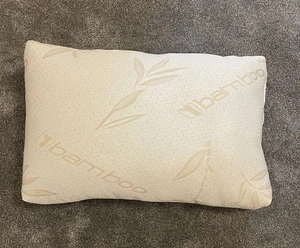 Espuma con memoria de bambú nueva caja almohadas antibacterianas cuello soporte espalda {1,2.4} - Imagen 1 de 3