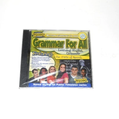 Standard Deviants Grammar For All: Learning English: The Parts Of Speech PC CD  - Image 1 of 2