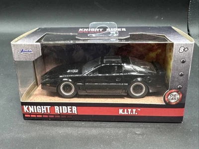 2019 Jada Toys KNIGHT RIDER KITT black Hollywood Rides DieCast  - Image 1 of 4