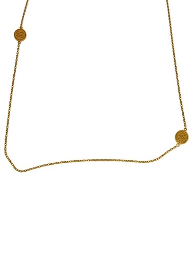 Collana FENDI uomo con top GLD