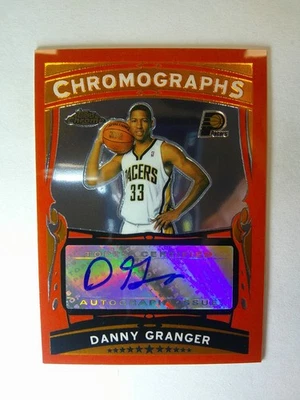 Danny Granger 2006 Topps Chromographs Rare ROOKIE AUTO /112 - Image 1 of 3