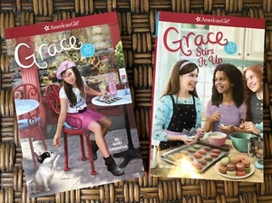 American Girl Grace Menge 2 Bücher Grace rührt es auf Bücher 1 und 2 - Bild 1 von 3