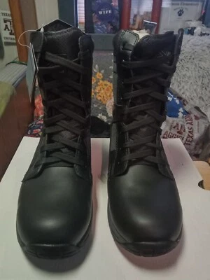 Karrimor Men Sabre Black Leather Boots Size 8 - Image 1 of 4