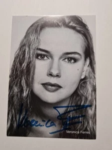 Veronica Ferres - signiert - Autogrammkarte - Autograph - tolles Motiv * - Bild 1 von 2
