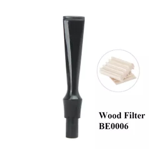 9 mm Rohrstamm Mundstück Ersatz für Tabakrohr Holzfilter gerade konisch - Bild 1 von 4
