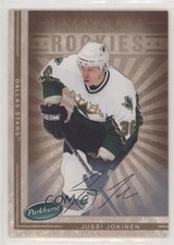 2005-06 Parkhurst Facsimile Auto /100 Jussi Jokinen #624 Rookie RC