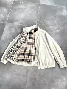 Men's BURBERRY Lightweight Summer Check Bomber Jacket Coat SZ EU 56 UK 46 XL XXL - Picture 1 of 22