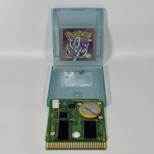 Pokemon Kristall Komplett Shiny Pokedex Nintendo GBC Original Neu Batterie Spart - Bild 1 von 17