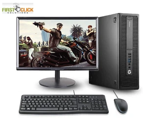 FAST COMPUTER PC i5 6th Gen DESKTOP TOWER PC SET 16GB WINDOWS 11 SSD & HDD - Picture 1 of 6