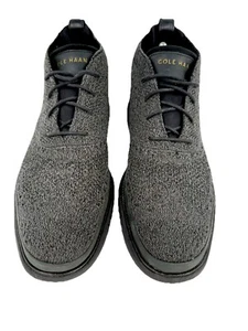 Scarpe chukka Cole Han 2.Zerogrand da uomo taglia 9,5 Stitchlite alte grigio scuro - Foto 1 di 7