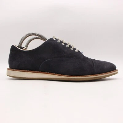 Zapatos de vestir Oxford Church’s Hirst 2 para hombre talla UK 8 F azul marino gamuza puntera Foto 1 de 4