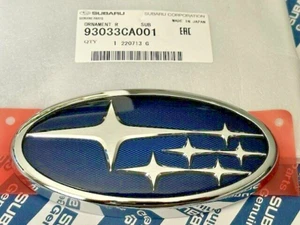 NEW OEM Subaru BRZ 2013-2016 Deck Lid Emblem.Hatch Emblem 93033CA001 - Picture 1 of 6
