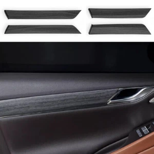 ABS wood grain Inner Door Panel Cover Trim For Hyundai Genesis G80 2021-2024 - Picture 1 of 5
