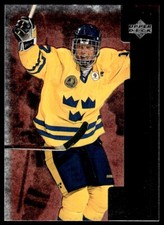 1997-98 Upper Deck Black Diamond DOUBLE RED Daniel Sedin Rookie Sweden #114
