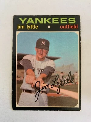 1971 O-Pee-Chee #234 Jim Lyttle - New York Yankees (inv1) - Image 1 of 2