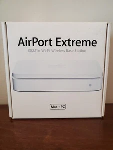 Apple Airport Extreme Base Wi-Fi Computer Router MB053LL/A Model A1143 - Picture 1 of 10