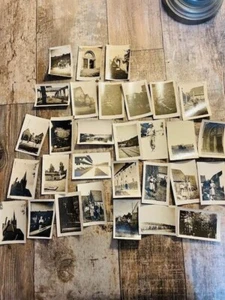 Vintage Schwarzweiß Fotos 30 Lot 3,5 x 2,5 Zoll 1945 - Bild 1 von 6