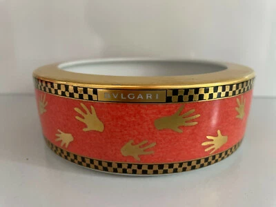 Rosenthal BULGARI Mani al Vento SCHALE runr 13 cm Tray  - Bild 1 von 3