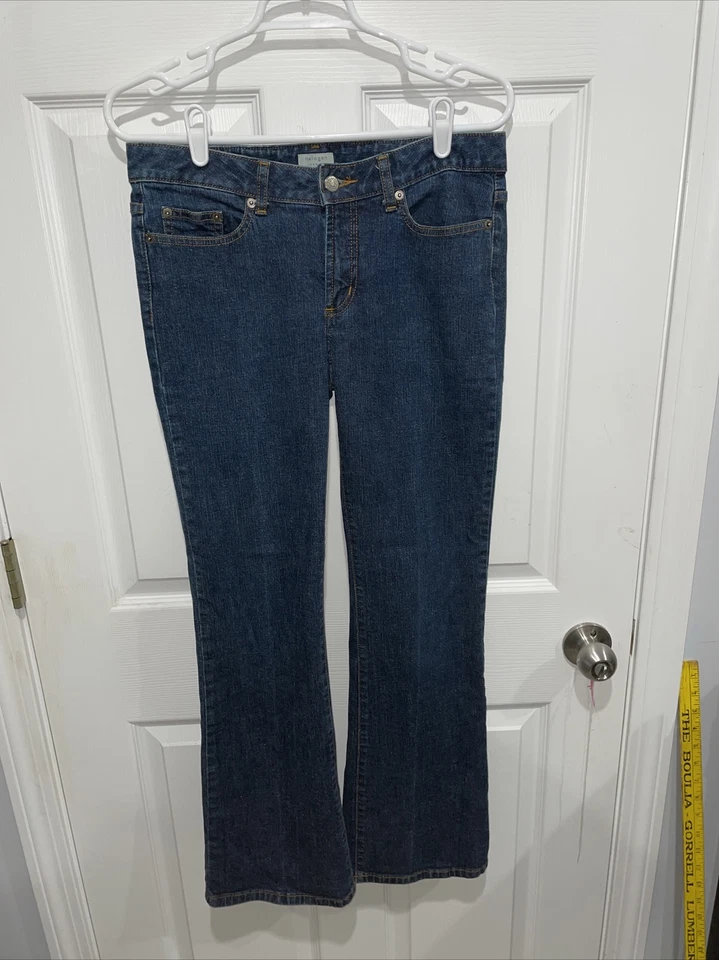 Pantalones de mezclilla halógenos elásticos para mujer talla 6L (verdaderos 30x30) Foto 1 de 4